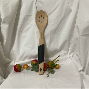 AR+Cook Beachwood and silicone Solid  Spoon